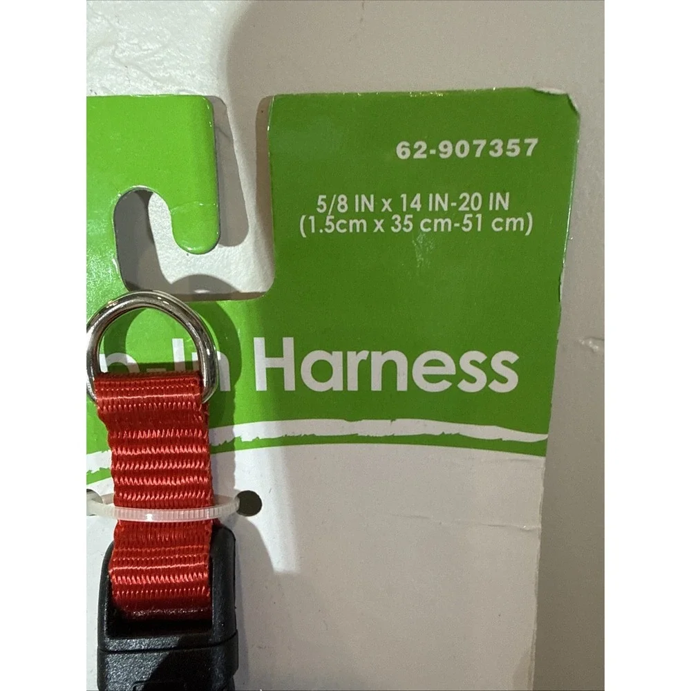 Step In Harness Red Pets Dogs 5/8